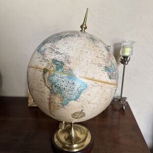 VTG 1990-91 Replogle 12" World Nation Globe Raised Relief Unified Germany USSR